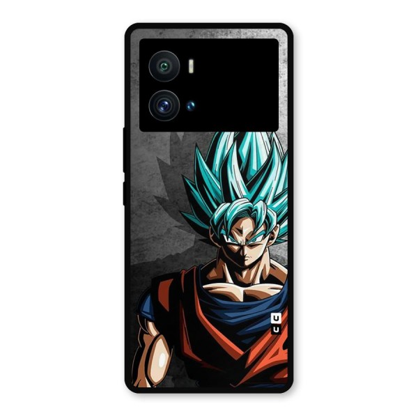 Super Saiyan Art Metal Back Case for iQOO 9 Pro