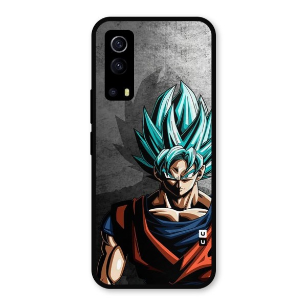 Super Saiyan Art Metal Back Case for iQOO Z3