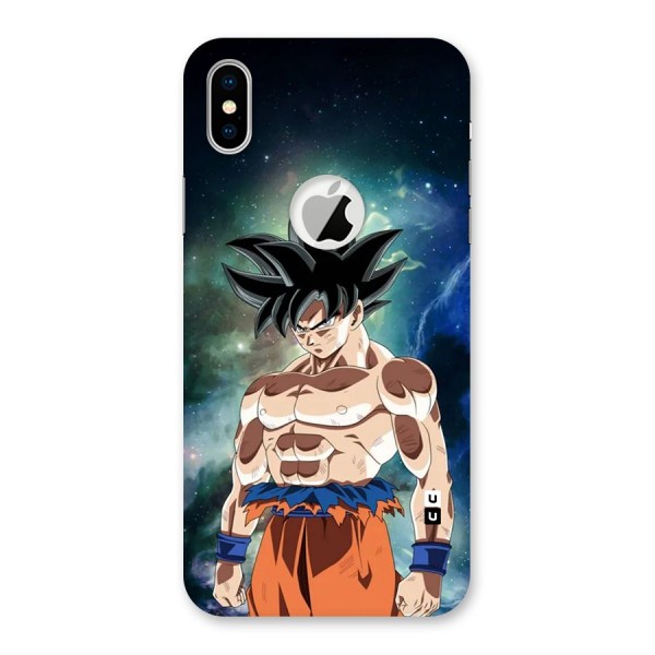 Super Saiyan God Back Case for iPhone XS Logo Cut