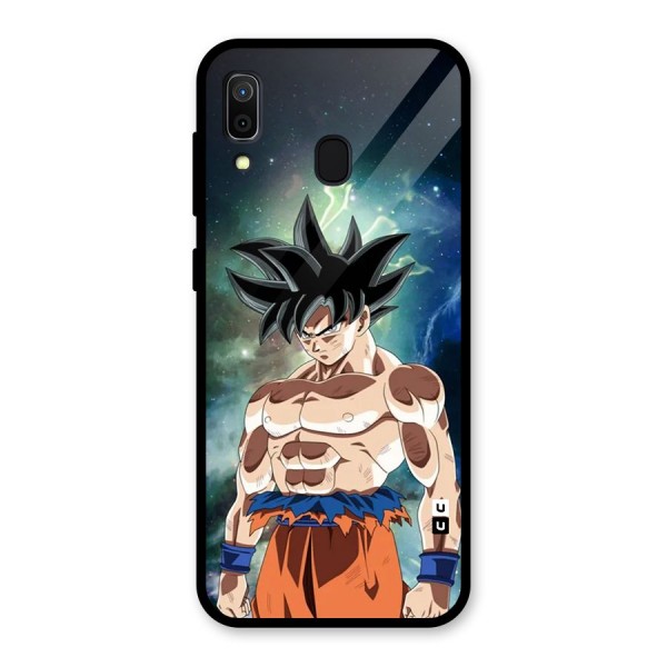 Super Saiyan God Glass Back Case for Galaxy A30