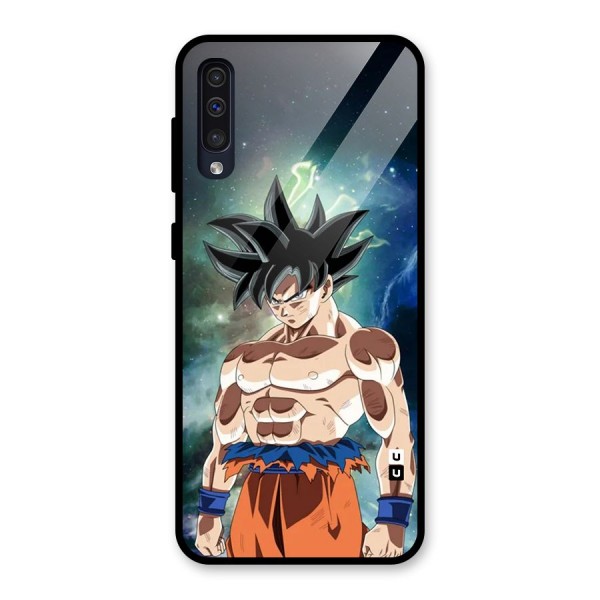 Super Saiyan God Glass Back Case for Galaxy A50s