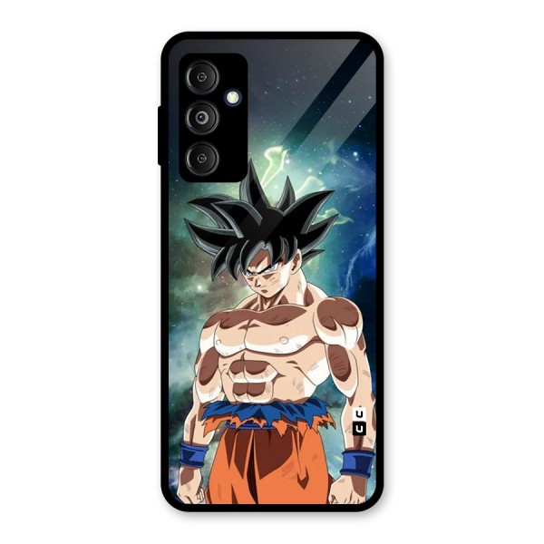 Super Saiyan God Glass Back Case for Galaxy M14 5G