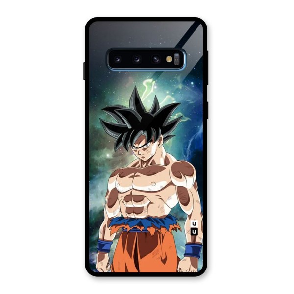 Super Saiyan God Glass Back Case for Galaxy S10