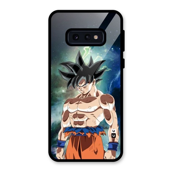 Super Saiyan God Glass Back Case for Galaxy S10e