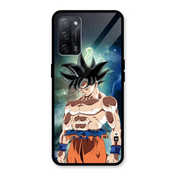 Super Saiyan God Glass Back Case for Oppo A53s 5G