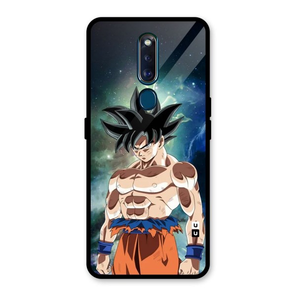 Super Saiyan God Glass Back Case for Oppo F11 Pro