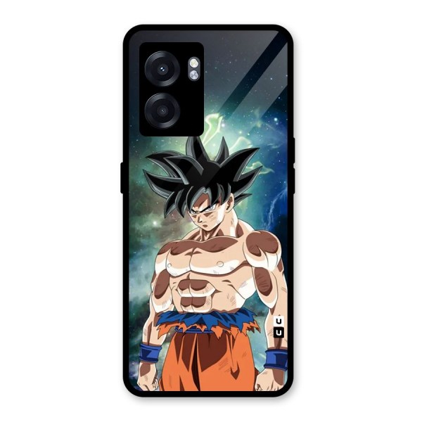 Super Saiyan God Glass Back Case for Oppo K10 (5G)