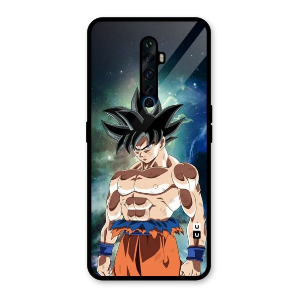 Super Saiyan God Glass Back Case for Oppo Reno2 Z