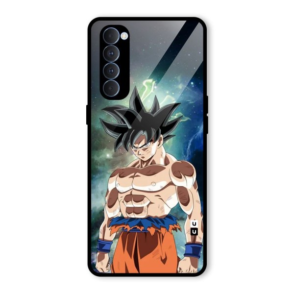 Super Saiyan God Glass Back Case for Oppo Reno4 Pro