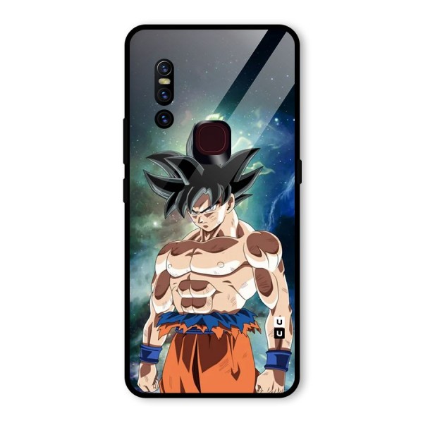 Super Saiyan God Glass Back Case for Vivo V15