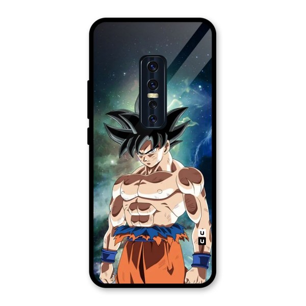 Super Saiyan God Glass Back Case for Vivo V17 Pro