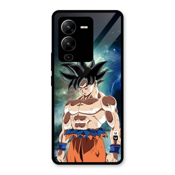 Super Saiyan God Glass Back Case for Vivo V25 Pro