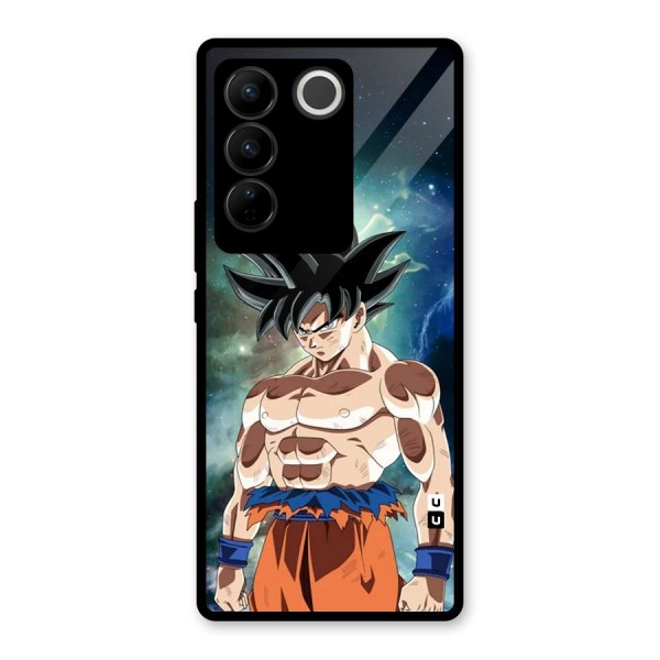 Super Saiyan God Glass Back Case for Vivo V27