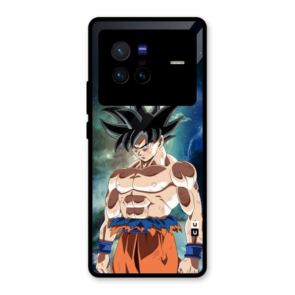 Super Saiyan God Glass Back Case for Vivo X80