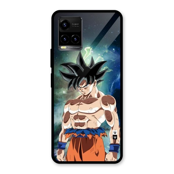 Super Saiyan God Glass Back Case for Vivo Y21G