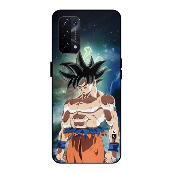 Super Saiyan God Metal Back Case for Oppo A74 5G