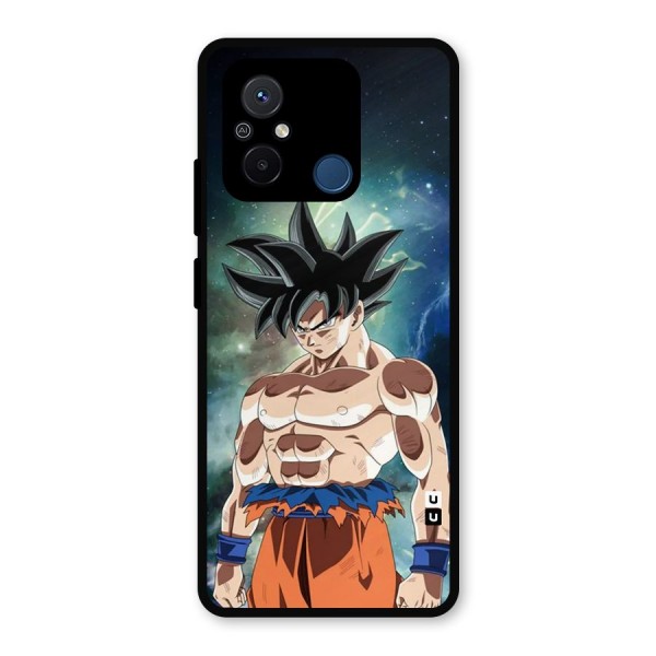 Super Saiyan God Metal Back Case for Poco C55