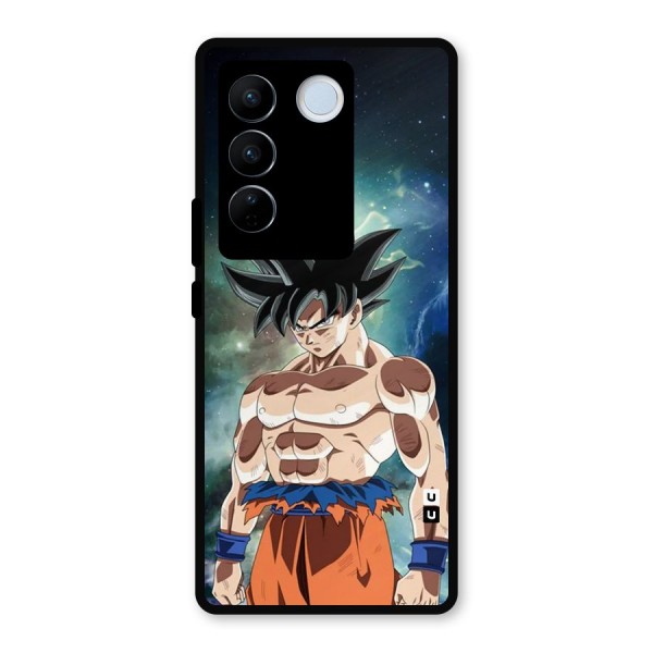 Super Saiyan God Metal Back Case for Vivo V27 Pro