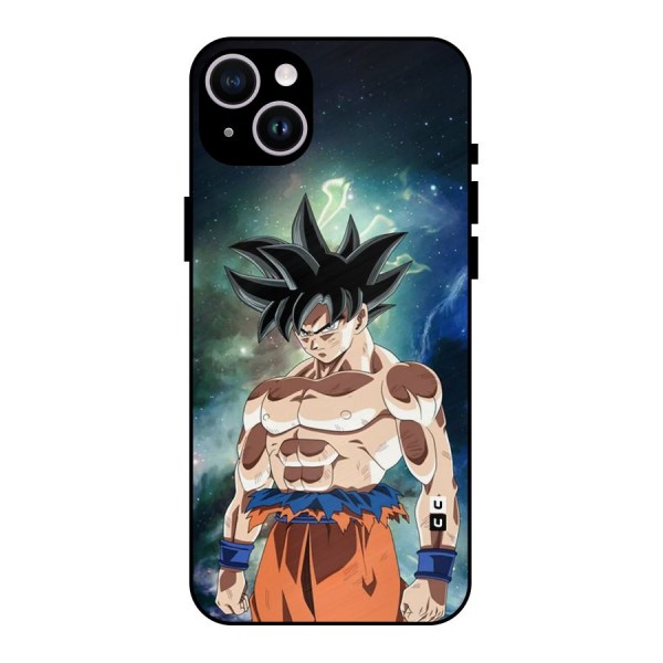 Super Saiyan God Metal Back Case for iPhone 14 Plus