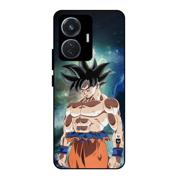 Super Saiyan God Metal Back Case for iQOO Z6 44W