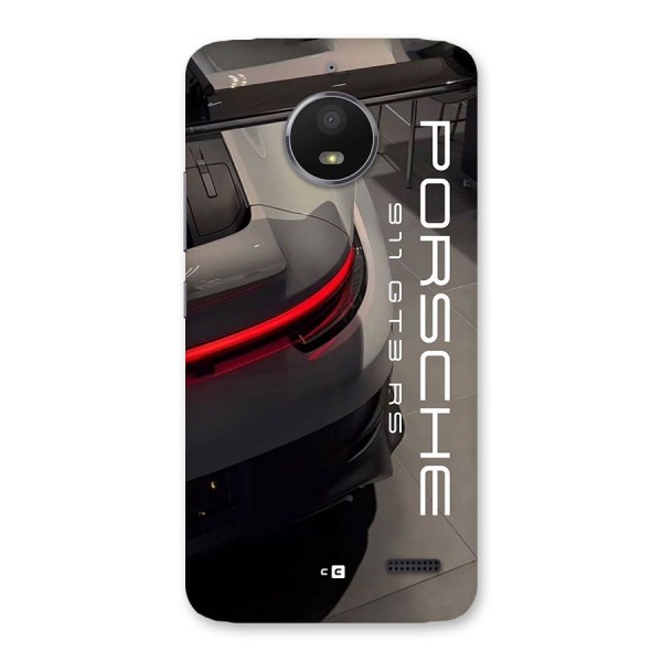 Super Sports Car Back Case for Moto E4