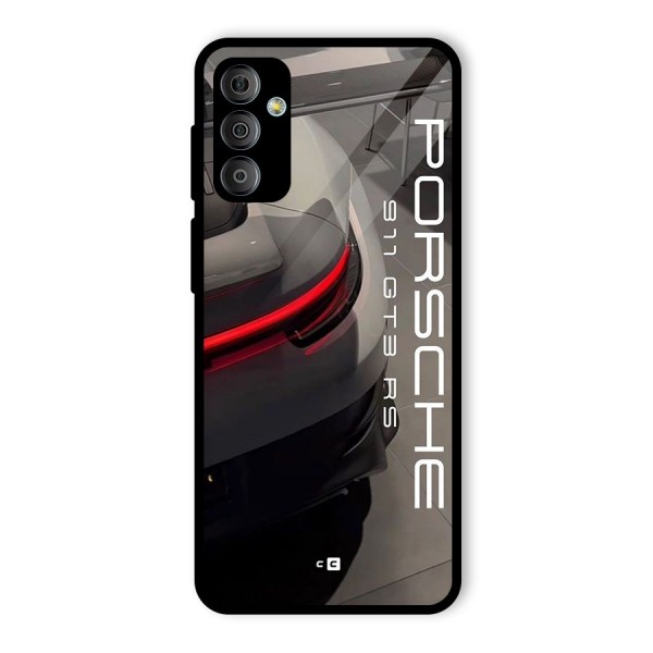 Super Sports Car Glass Back Case for Galaxy F23