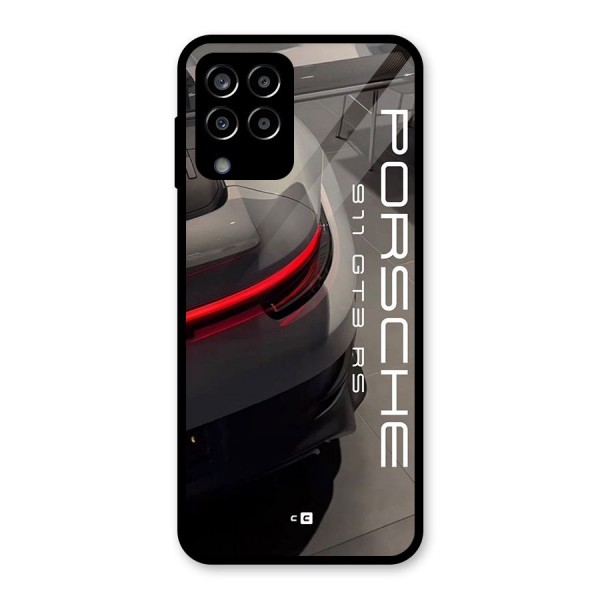 Super Sports Car Glass Back Case for Galaxy M33