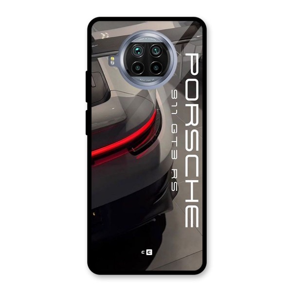 Super Sports Car Glass Back Case for Mi 10i