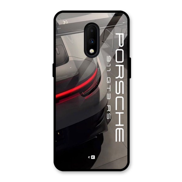 Super Sports Car Glass Back Case for OnePlus 7