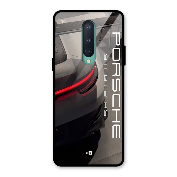 Super Sports Car Glass Back Case for OnePlus 8