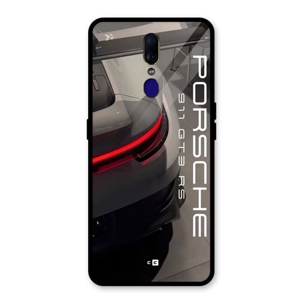 Super Sports Car Glass Back Case for Oppo F11