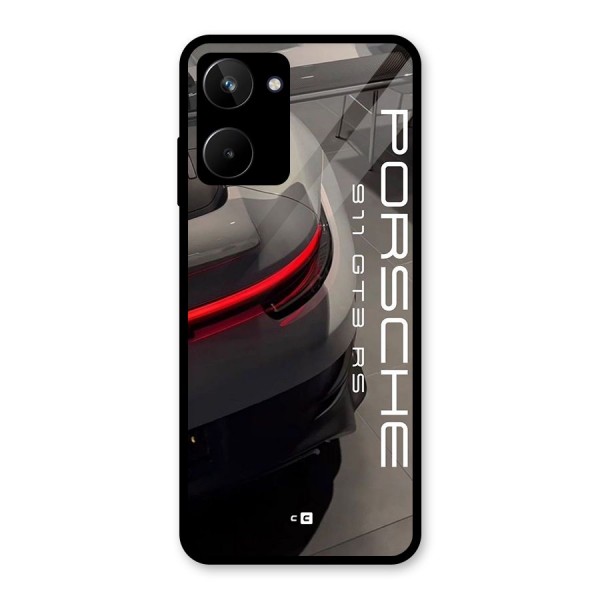 Super Sports Car Glass Back Case for Realme 10