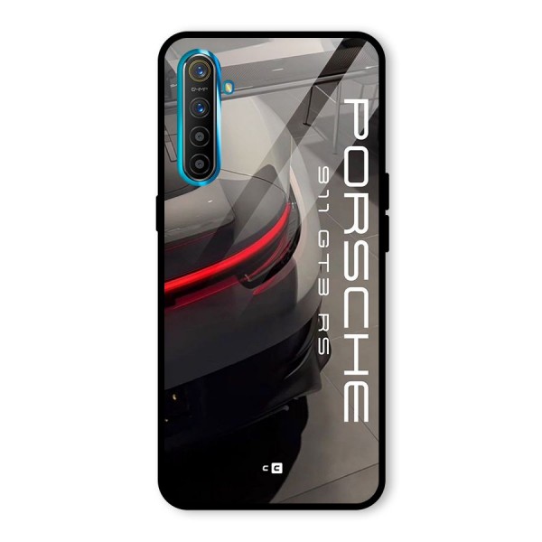 Super Sports Car Glass Back Case for Realme X2