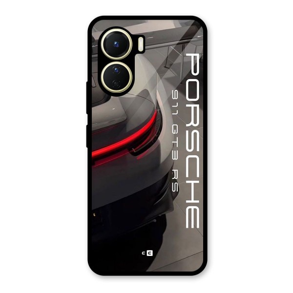 Super Sports Car Glass Back Case for Vivo Y56