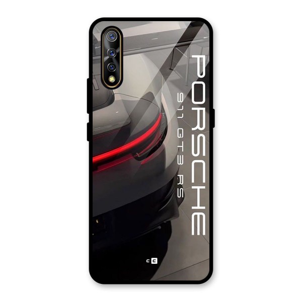 Super Sports Car Glass Back Case for Vivo Z1x