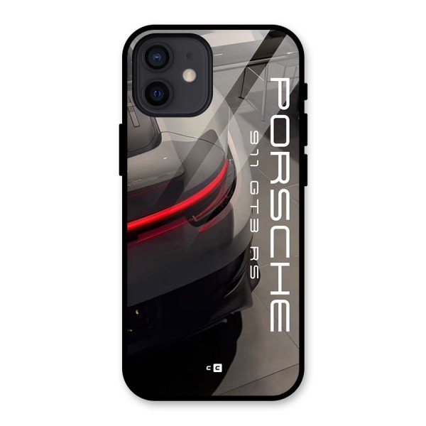 Super Sports Car Glass Back Case for iPhone 12