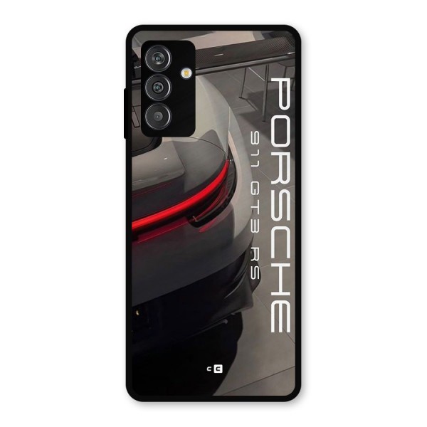 Super Sports Car Metal Back Case for Galaxy M13