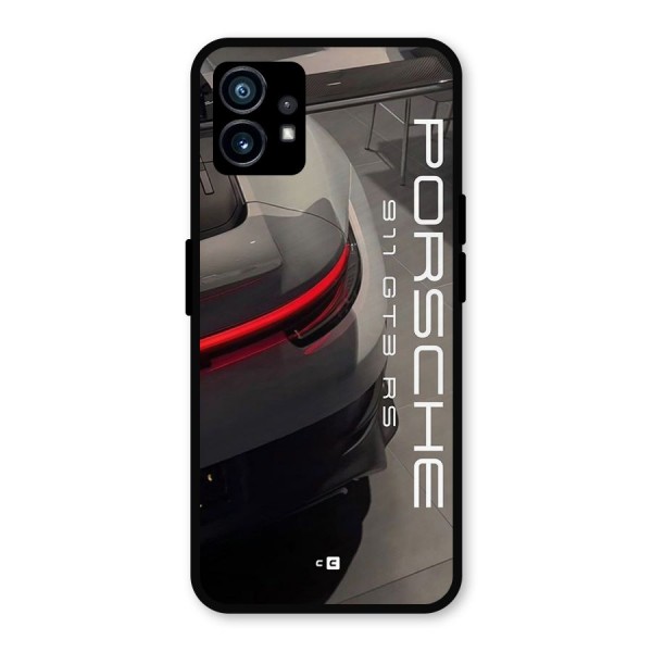 Super Sports Car Metal Back Case for Nothing Phone 1