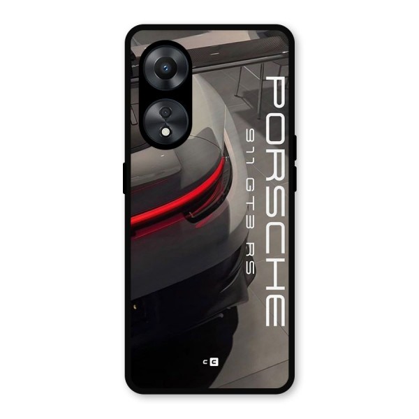 Super Sports Car Metal Back Case for Oppo A78