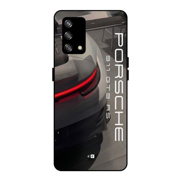 Super Sports Car Metal Back Case for Oppo F19s