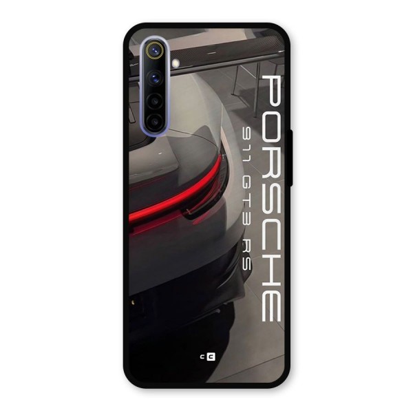 Super Sports Car Metal Back Case for Realme 6i