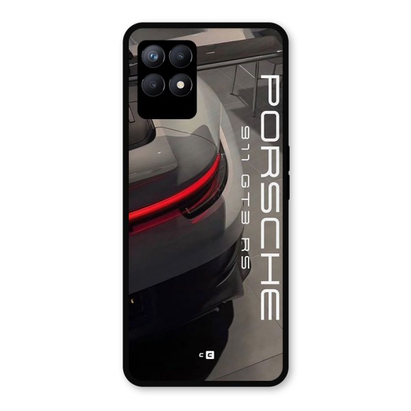 Super Sports Car Metal Back Case for Realme 8i