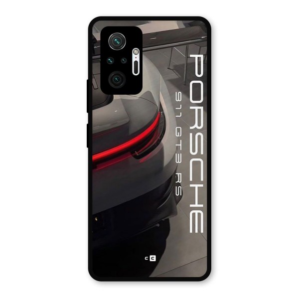 Super Sports Car Metal Back Case for Redmi Note 10 Pro Max