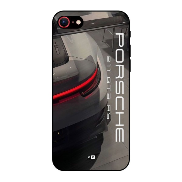 Super Sports Car Metal Back Case for iPhone 8