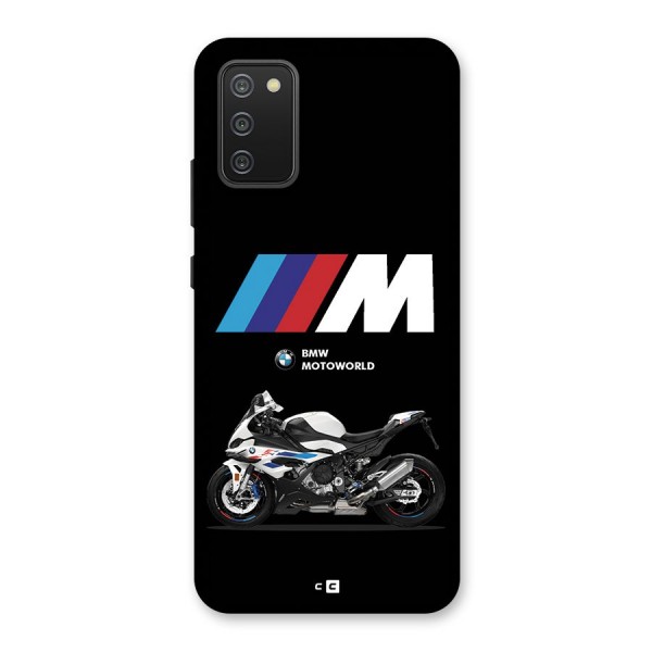 Superbike Stripes Back Case for Galaxy F02s