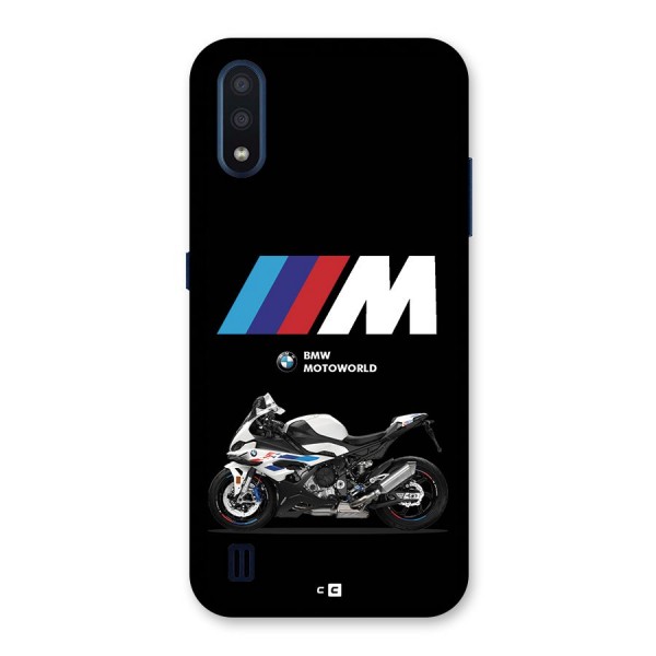 Superbike Stripes Back Case for Galaxy M01