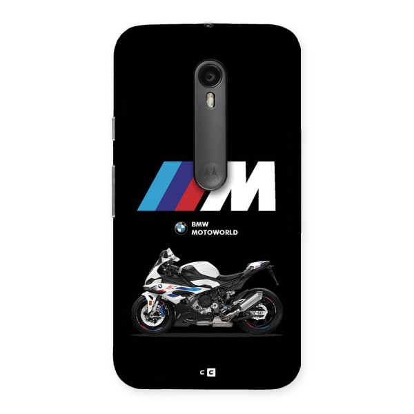 Superbike Stripes Back Case for Moto G3