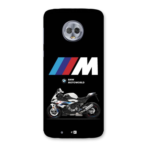 Superbike Stripes Back Case for Moto G6