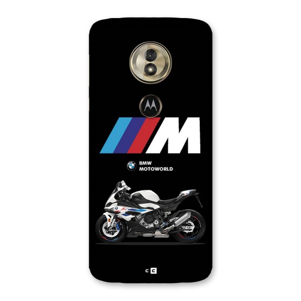 Superbike Stripes Back Case for Moto G6 Play