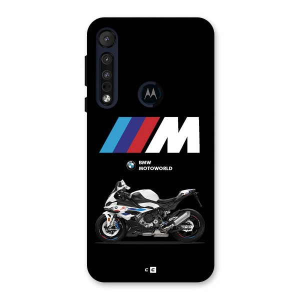 Superbike Stripes Back Case for Motorola One Macro